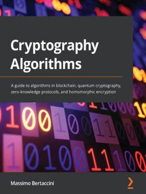 cover image of Cryptography Algorithms